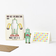 Load image into Gallery viewer, Pop out robot card