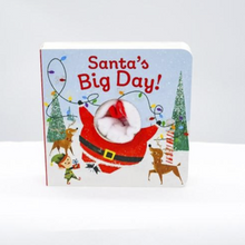 Load image into Gallery viewer, Santa’s big day chunky finger puppet book