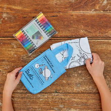 Load image into Gallery viewer, Space explorer placemat to go - colour in & learn