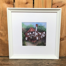 Load image into Gallery viewer, Ye Olde Fighting Cocks print in frame