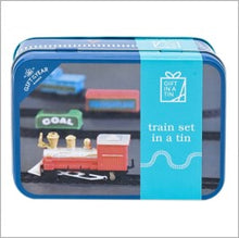 Load image into Gallery viewer, Train set in a tin