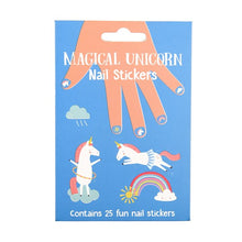 Load image into Gallery viewer, Magical unicorn nail stickers