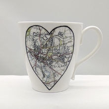 Load image into Gallery viewer, St Albans mug heart (St Albans inside &amp; inc. box)
