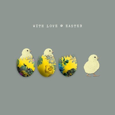 With love at Easter card