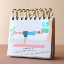 Load image into Gallery viewer, Daily yoga poses flip chart
