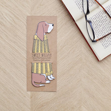 Load image into Gallery viewer, Bookmark - basset hound
