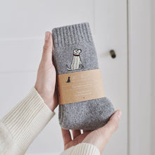 Load image into Gallery viewer, Dog walker socks - yellow labrador
