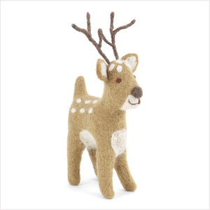 Christmas dec - cute brown deer - big