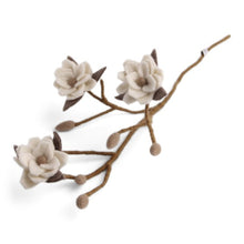 Load image into Gallery viewer, Magnolia branch with white flowers
