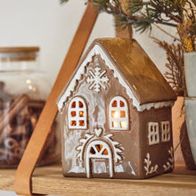 Load image into Gallery viewer, Gingerbread tealight house
