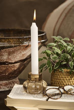 Load image into Gallery viewer, Fleur candle holder - brown
