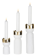 Load image into Gallery viewer, Mini three King's candle holders (set of 3)
