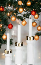 Load image into Gallery viewer, Mini three King's candle holders (set of 3)
