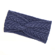 Load image into Gallery viewer, Herringbone knot twist headband - various colours
