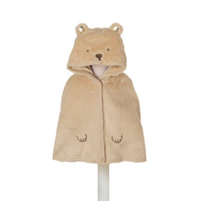 Load image into Gallery viewer, Teddy bear fluffy dress up cape
