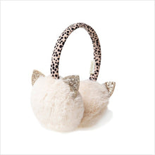 Load image into Gallery viewer, Clara cat leopard earmuffs

