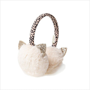 Clara cat leopard earmuffs