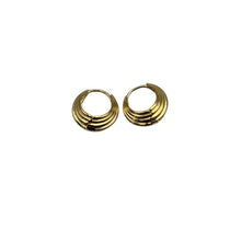Load image into Gallery viewer, 60s style mini hoop earrings
