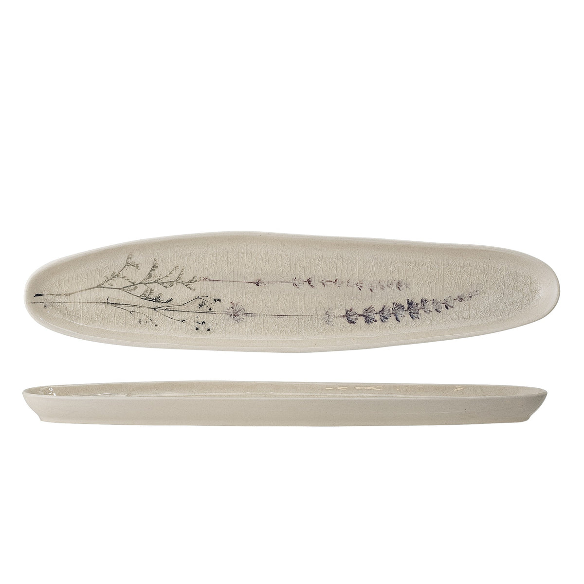 Bea oval (thin) serving plate – Raindrops on Roses - St Albans