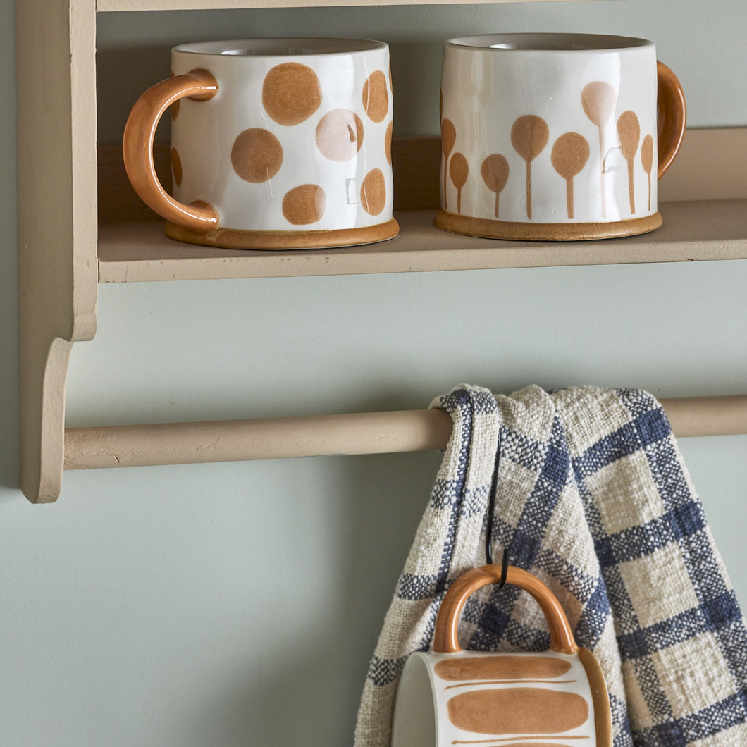 Linora mugs - brown