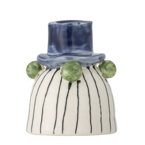 Tacana candle holder - blue