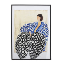 Load image into Gallery viewer, Vivianne illustration - framed print
