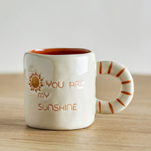Load image into Gallery viewer, Cloudy cup - you are my sunshine
