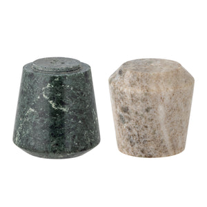 Duo salt & pepper shaker set - green