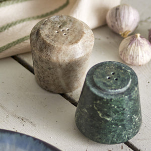 Duo salt & pepper shaker set - green