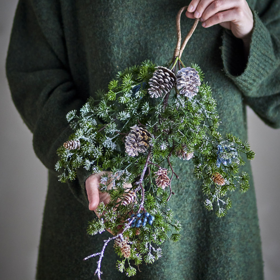 Cedar deco - artificial flowers