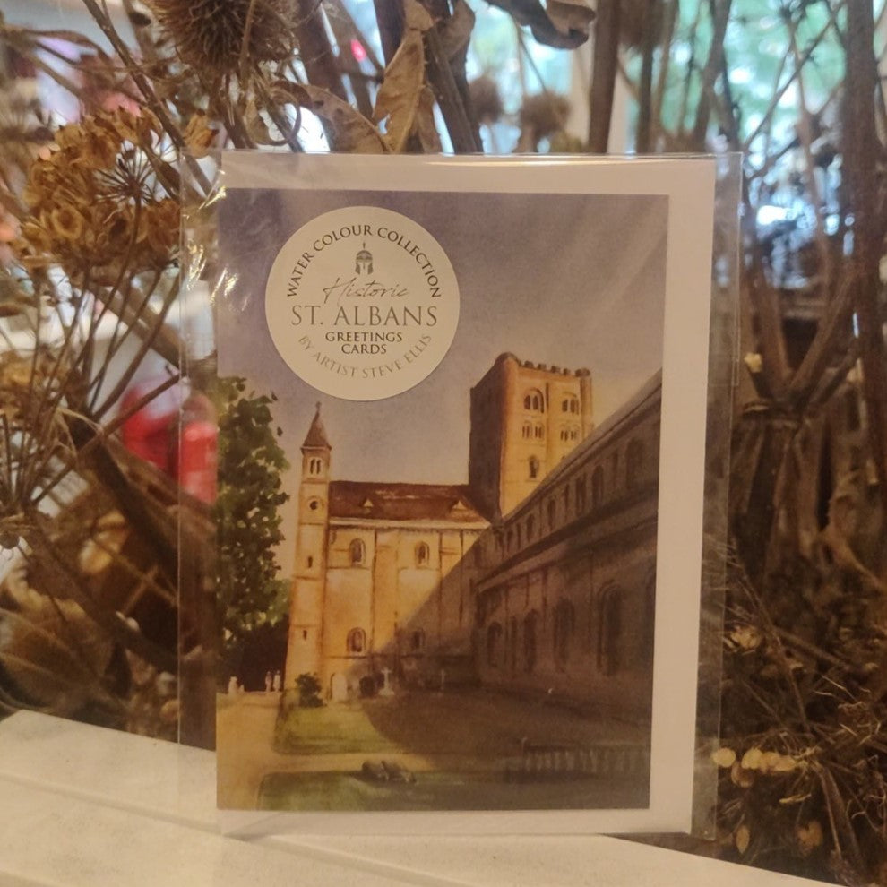 St Albans Abbey card