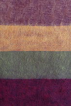 Load image into Gallery viewer, Acorn scarf - raspberry, peach, moss &amp; magenta
