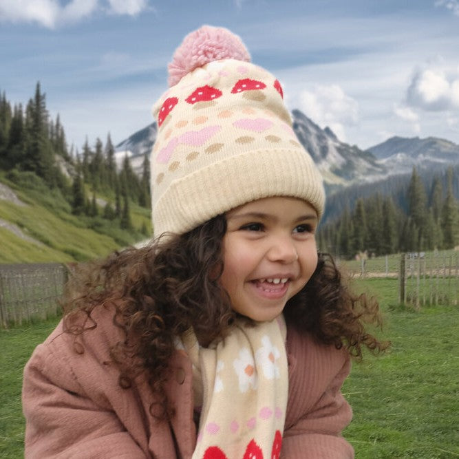 Alpine fair isle knitted hat