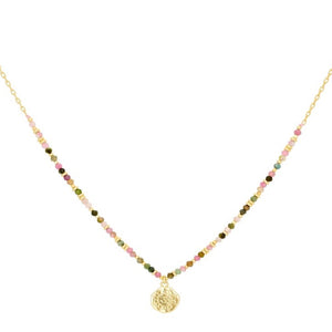 Arlene tourmaline gemstone necklace