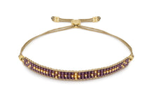 Load image into Gallery viewer, Aslan gold mulberry beaded friendship bracelet

