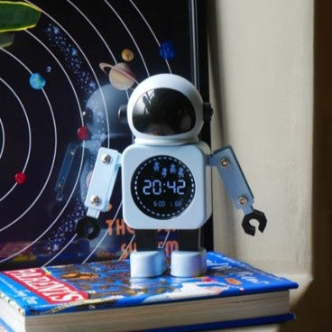 Astronaut alarm clock