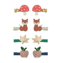 Load image into Gallery viewer, Autumn forest mini clips
