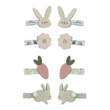 Load image into Gallery viewer, Bunny &amp; flower mini clips
