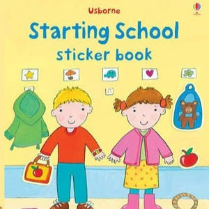 Starting school sticker book