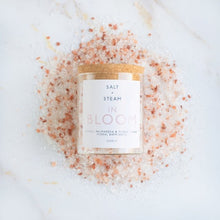 Load image into Gallery viewer, Bath salts - in bloom - rose, neroli &amp; palmarosa
