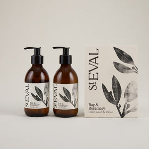 Hand wash & lotion gift set - bay & rosemary