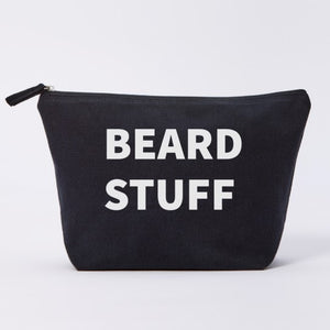 Large pouch - black - beard stuff