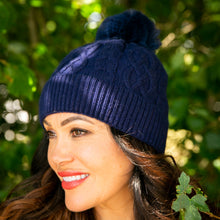 Load image into Gallery viewer, Bella faux fur bobble hat - various colours
