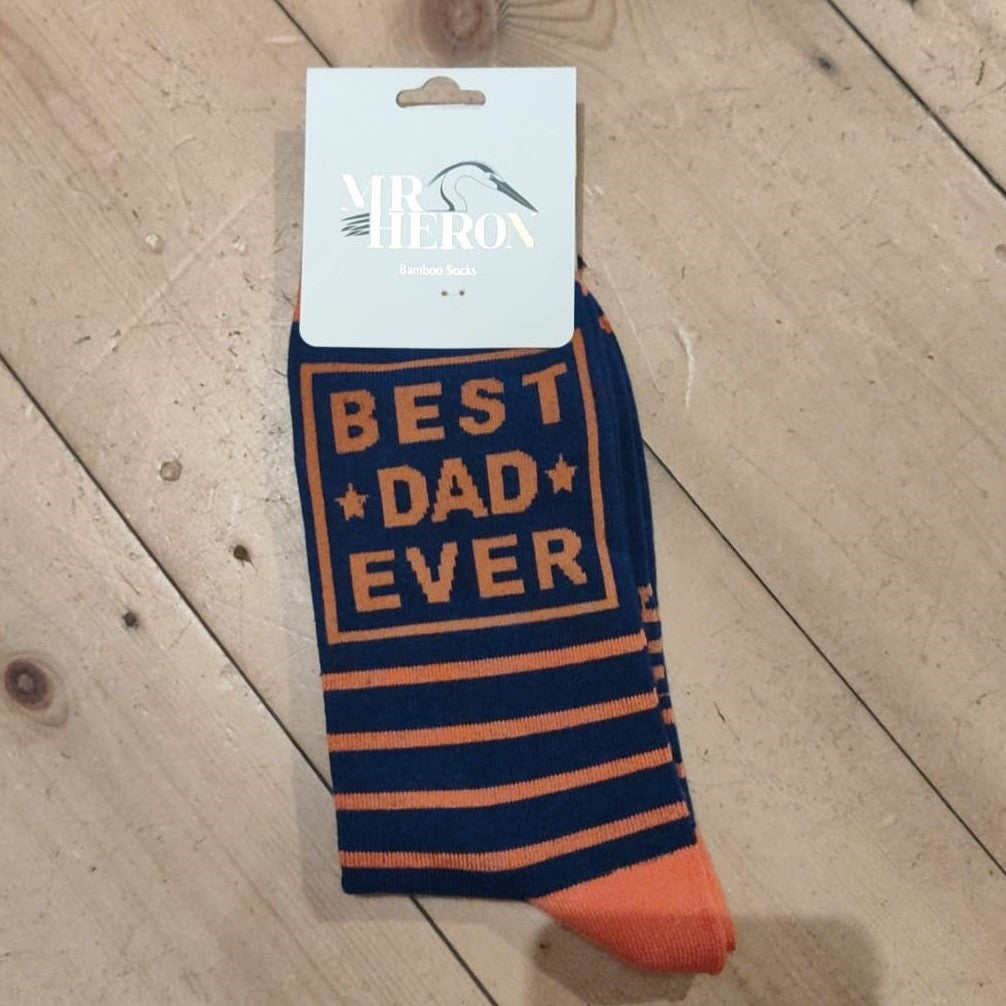 Best Dad ever socks - various colours