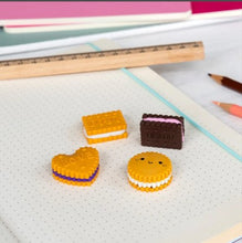 Load image into Gallery viewer, Biscuit erasers (set of 4)
