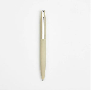 Contrast blade ball pen in gift box - stone