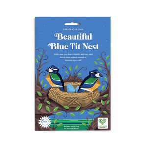 Create your own beautiful blue tit nest