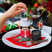 Load image into Gallery viewer, Botanical nutcracker mini dipsticks game

