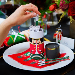 Botanical nutcracker mini dipsticks game