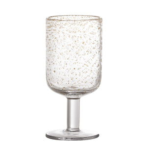 Bubbles wine glass